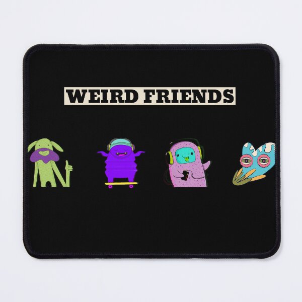 Item preview, Weird friends with graphic illustration designed and sold by SweetLimeShop.