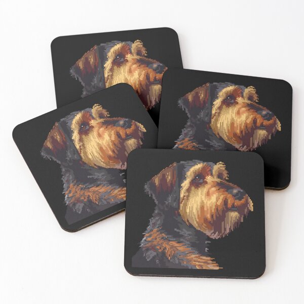 Item preview, Pixel Otterhound designed and sold by CUTEDOGGIEZ.