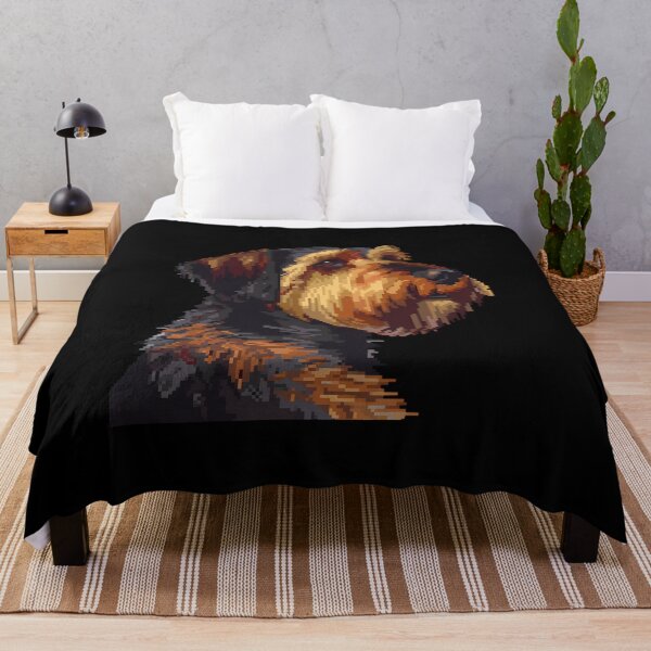 Item preview, Pixel Otterhound designed and sold by CUTEDOGGIEZ.
