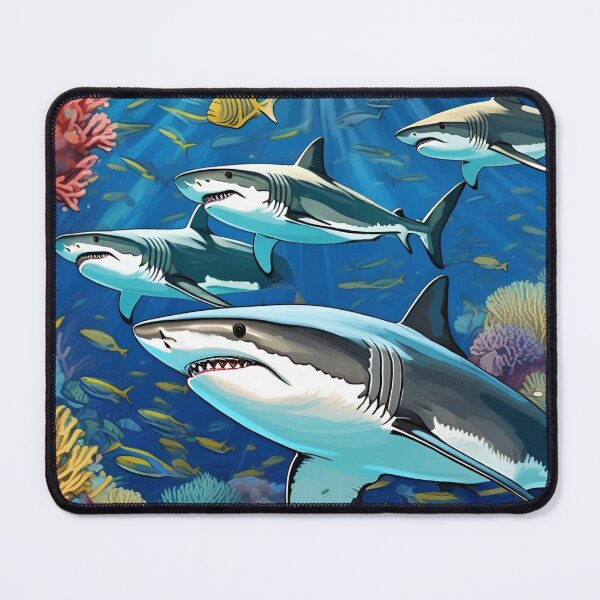 Item preview, Great White Shark Gangs in Deep Blue Sea Zoo Pals designed and sold by sportsimpact.