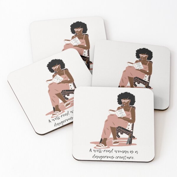 Item preview, A Well-Read Woman... Fun Book Phrases designed and sold by AJdodd.