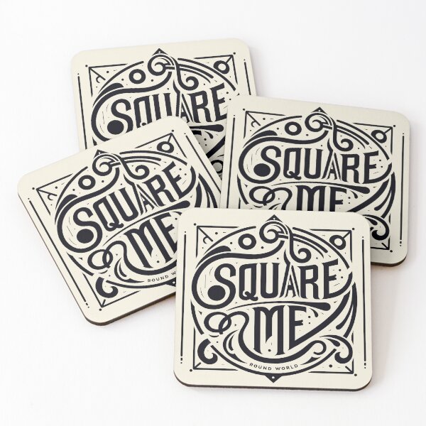 Item preview, Square Me Round World designed and sold by bunnyboiler.