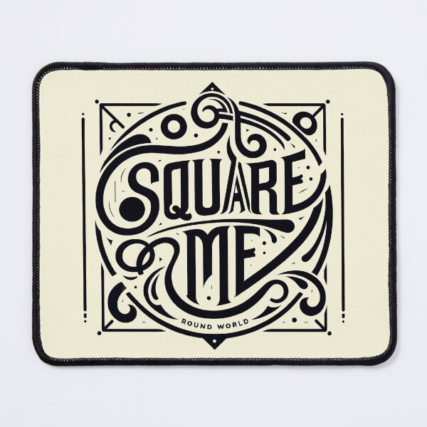 Item preview, Square Me Round World designed and sold by bunnyboiler.