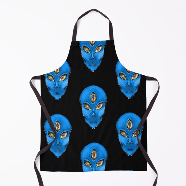Item preview, Blue 3 galaxy eyed alien designed and sold by Bailey Swinney.