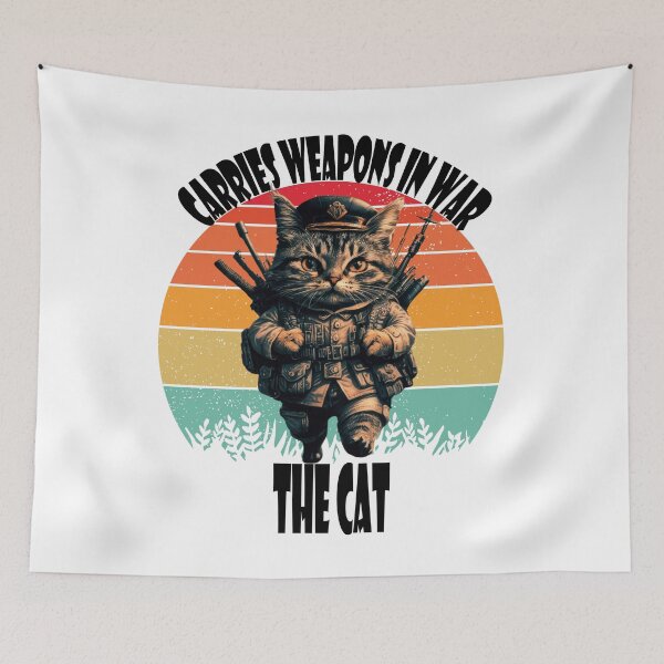 Item preview, the cat warrior  designed and sold by studiopekepeke.