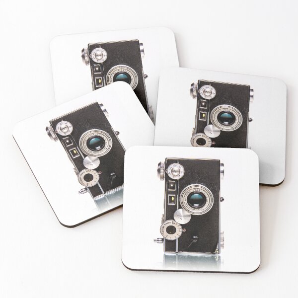 Item preview, Vintage Camera on White Background designed and sold by drawbey.