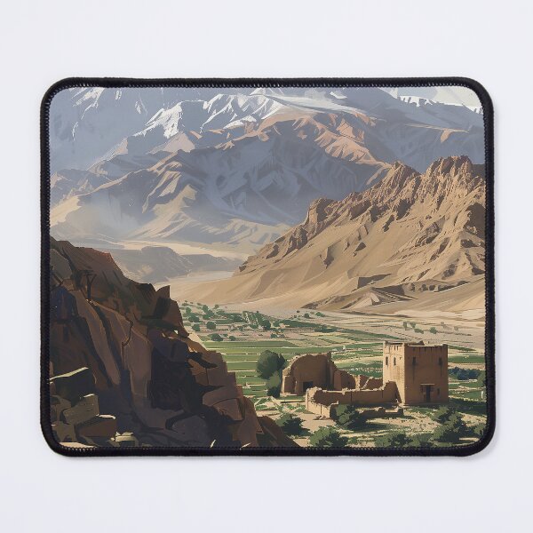 Item preview, Afghanistan | Red minimalism designed and sold by ComicsFactory.