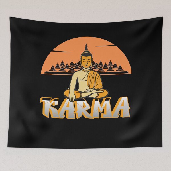 Item preview, KARMA designed and sold by stickersrafisa.