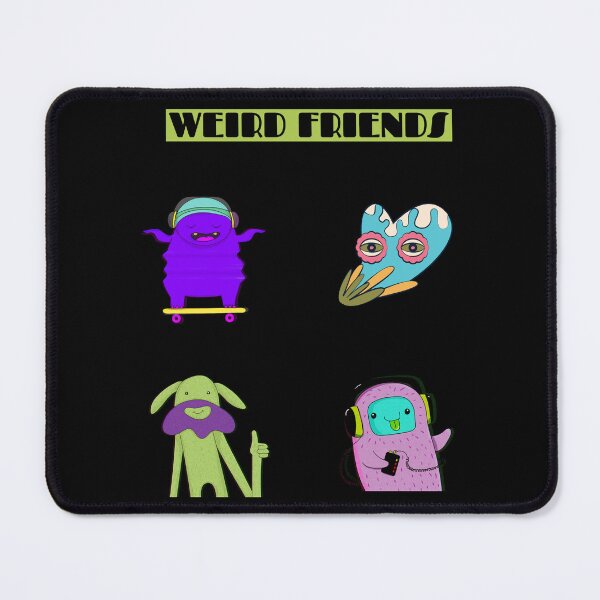 Item preview, Weird friends with graphic illustration designed and sold by SweetLimeShop.