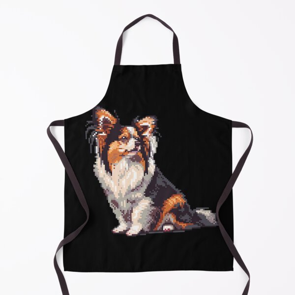 Item preview, 16-bit Pixel Art Papillon designed and sold by CUTEDOGGIEZ.