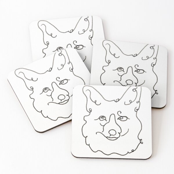 Item preview, Curvy Fox Head designed and sold by Purpleartichoke.