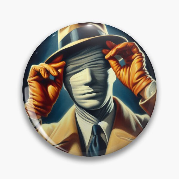 Item preview, The Invisible Man Classic designed and sold by Retr0Tshirts.