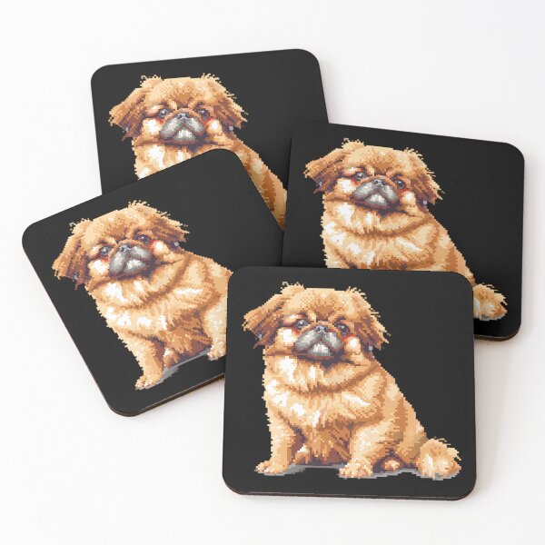 Artikelvorschau, 16-bit-pixelkunst Pekingese entworfen und verkauft von CUTEDOGGIEZ.