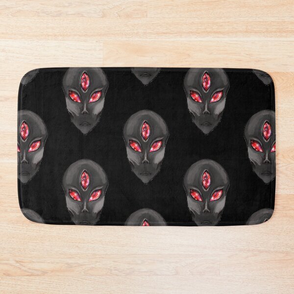 Item preview, Black 3 galaxy eyed alien designed and sold by Bailey Swinney.