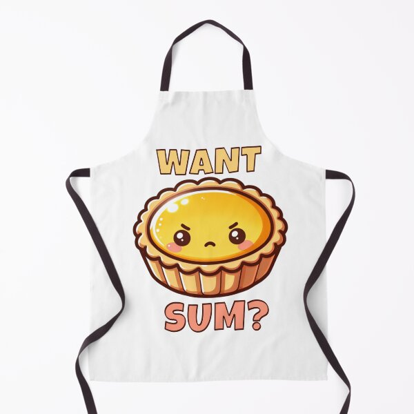 Item preview, Want Sum? - Egg Tart - Dan Ta - Dim Sum - Cutie! designed and sold by PenultDesign.