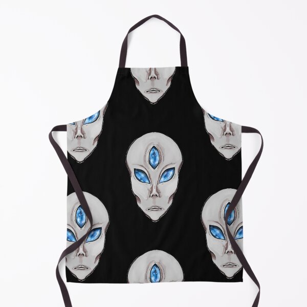 Item preview, White 3 galaxy eyed alien designed and sold by Bailey Swinney.