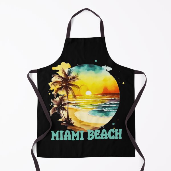 Item preview, Miami Beach, Florida, Miami Beach Vintage Sunset, Miami Sunrise, Beach Lifestyle, Spring Break, Tropical Vacation designed and sold by Sun Sand & Sea Art.