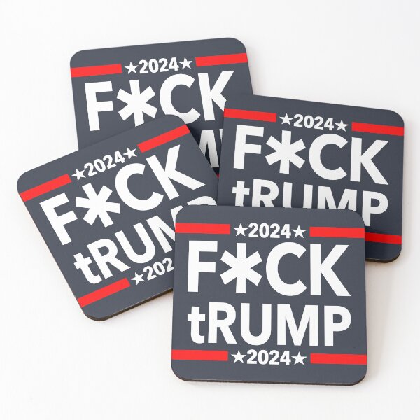 Item preview, F*CK tRUMP 2024 - Censurado (azul marino) designed and sold by Thelittlelord.