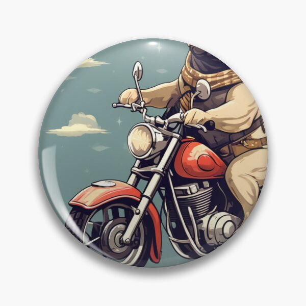 Item preview, FRENCH BULLDOG AND MOTORCYCLE designed and sold by AmazingBackDrop.
