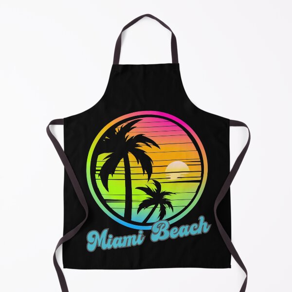 Item preview, Miami Beach, Florida, Miami Beach Vintage Sunset, Miami Sunrise, Beach Lifestyle, Spring Break, Tropical Vacation designed and sold by Sun Sand & Sea Art.