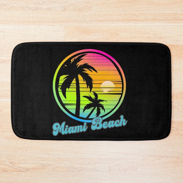 Item preview, Miami Beach,  Florida, Miami Beach Vintage Sunset, Miami Sunrise, Beach Lifestyle, Spring Break, Tropical Vacation designed and sold by Sun Sand & Sea Art.