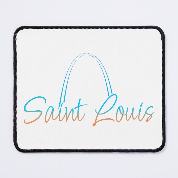 Item preview, Saint Louis text with Arch designed and sold by William Fehr.