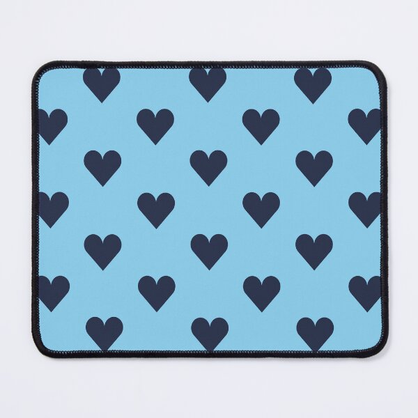 Item preview, Medium NAVY BLUE and BABY LOVE HEARTS designed and sold by RachelMacht.