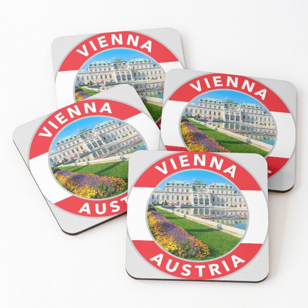 Item preview, Vienna, Austria Round Emblem designed and sold by travelwitheric.