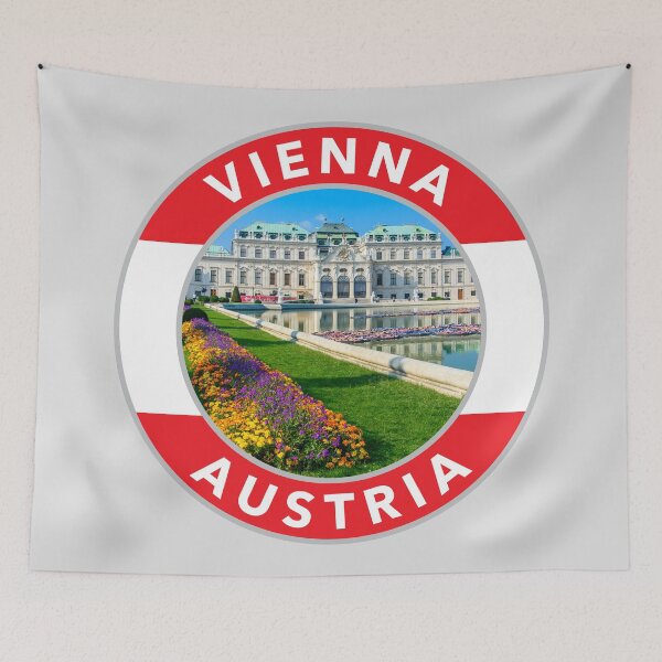 Item preview, Vienna, Austria Round Emblem designed and sold by travelwitheric.