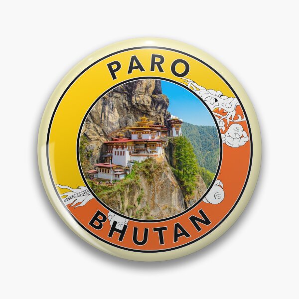 Item preview, Paro, Bhutan Round Emblem designed and sold by travelwitheric.