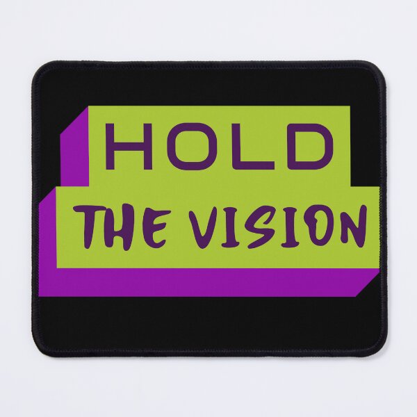 Item preview, Hold the vision - text design designed and sold by SweetLimeShop.