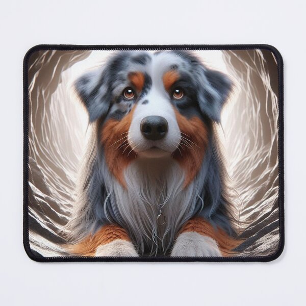 Item preview, Dog Australian Shepherd 3d designed and sold by tomamatear.