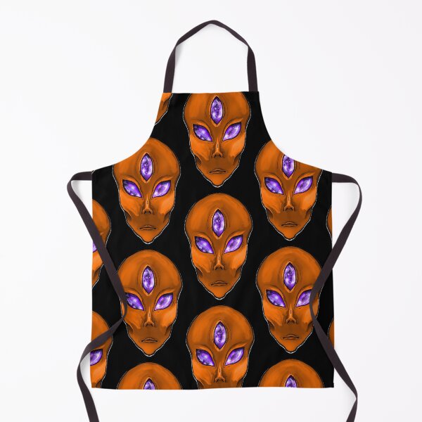 Item preview, Orange 3 galaxy eyed alien designed and sold by Bailey Swinney.