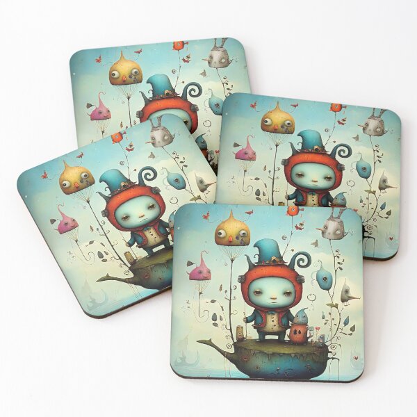Item preview, The animals of the enchanted planet, kids, cute, art, cool designed and sold by Cyber Kids.