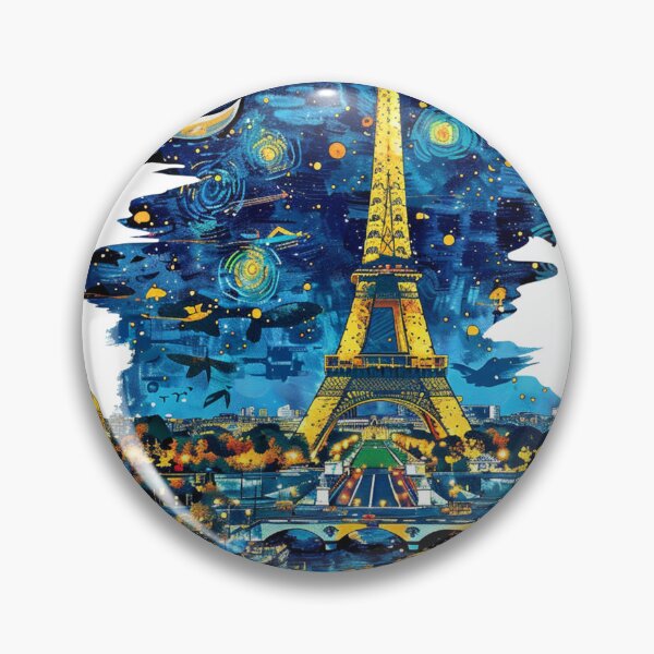 Item preview, Paris Night Van Gogh Design designed and sold by cwdogs313.