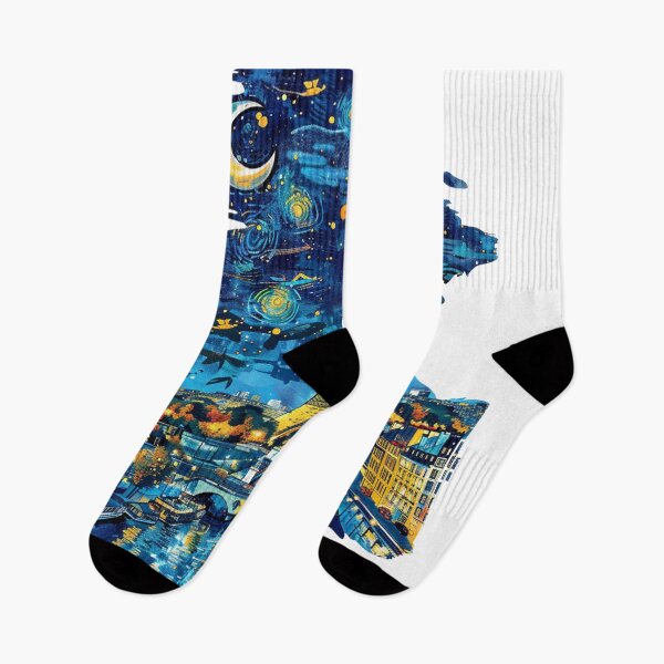 Item preview, Paris Night Van Gogh Design designed and sold by cwdogs313.
