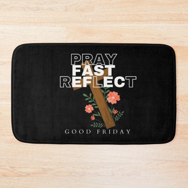 Item preview, Good Friday| Black and White| Pray, Fast And Reflect designed and sold by InspiredCreatives.