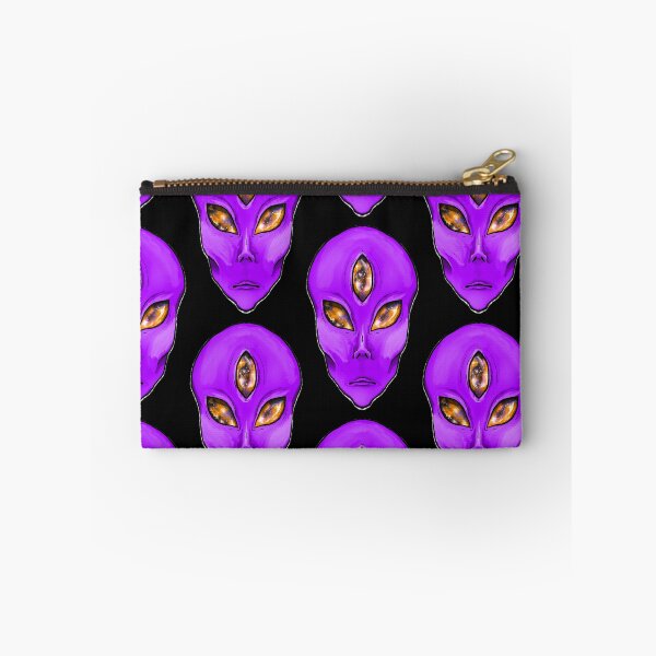 Item preview, Purple 3 galaxy eyed alien designed and sold by Bailey Swinney.