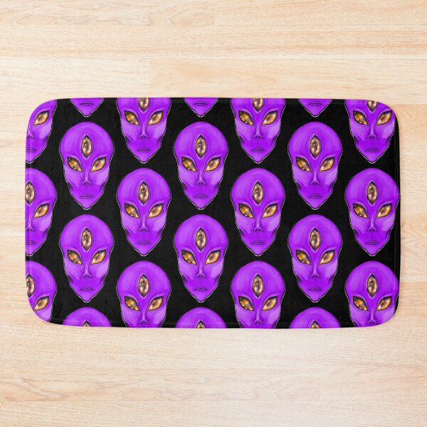 Item preview, Purple 3 galaxy eyed alien designed and sold by Bailey Swinney.