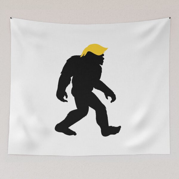 Item preview, Funny Bigfoot In Yellow Hair 2024 Elections designed and sold by HappyArts90.