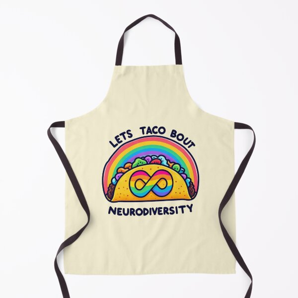 Item preview, Lets taco bout Neurodiversity designed and sold by Vkinsify.