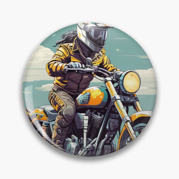 Item preview, HORSE AND MOTORCYCLE designed and sold by AmazingBackDrop.