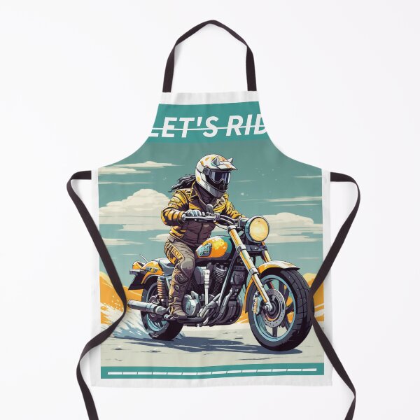 Item preview, HORSE AND MOTORCYCLE designed and sold by AmazingBackDrop.