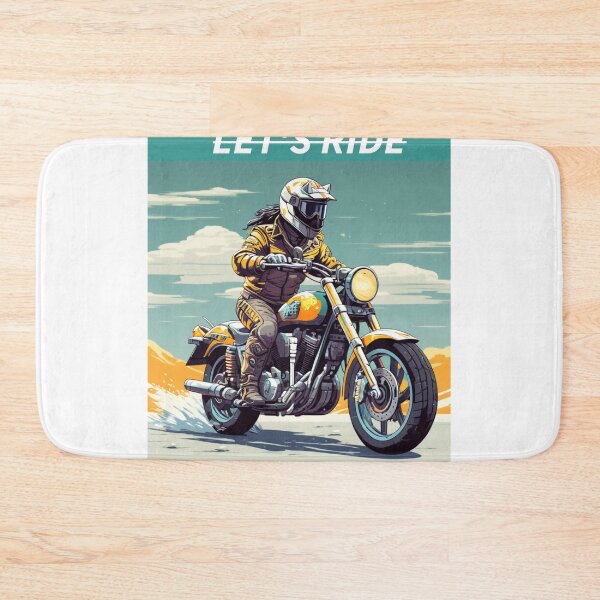 Item preview, HORSE AND MOTORCYCLE designed and sold by AmazingBackDrop.