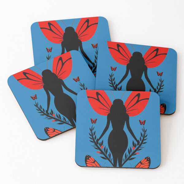 Item preview, Vintage Fairie and Butterflies  designed and sold by TheDarkWardrobe.