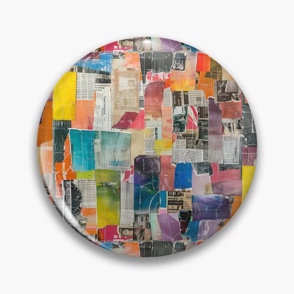 Item preview, Urban Tapestry - A Collage of Modern Life designed and sold by MidArtFusion.