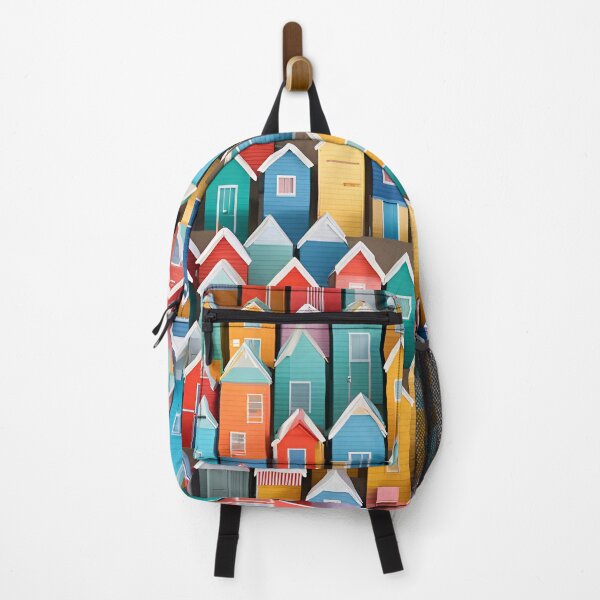 Item preview, Origami Art - Seaside Spectrum: Vibrant Townhouses by the Shore designed and sold by ArtfulFolds.