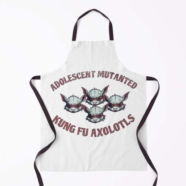 Aperçu de l'œuvre Axolotls de Kung Fu mutants adolescents créée et vendue par unclestich.