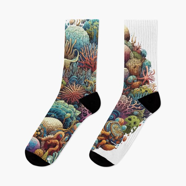 Item preview, Dive into Diversity: Vibrant Coral Reef designed and sold by EcoArtShop.