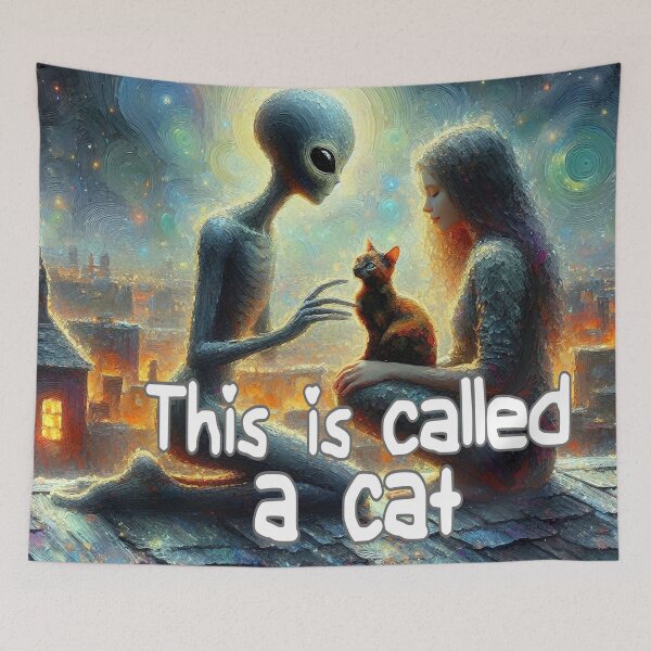 Item preview, This Is Called A Cat designed and sold by Surreallytee.